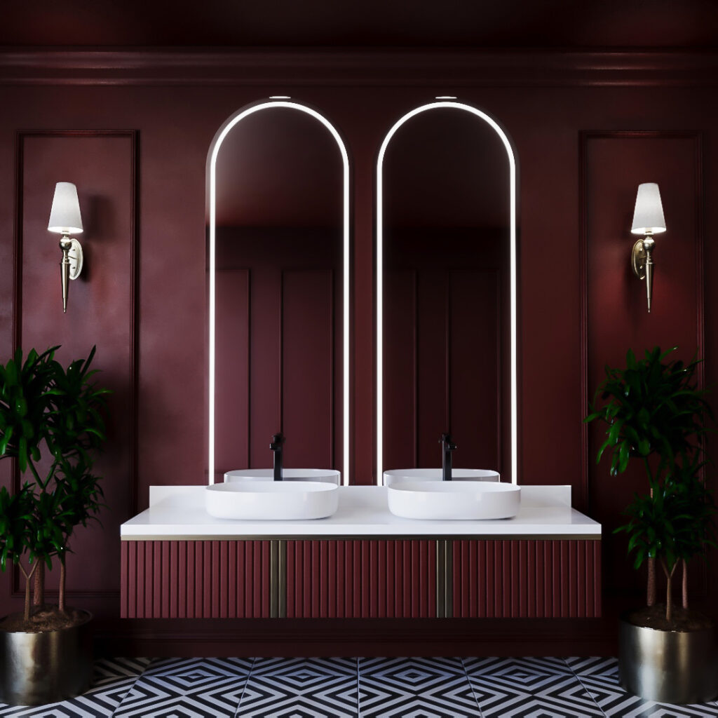 Restoran WC Projesi Restoran WC Projesi